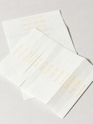 Washi Paper Incense Strips, Floral Warmth