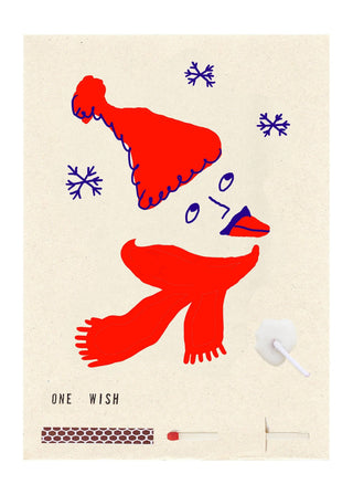 Catching Snowflakes Card