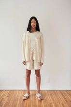 Load image into Gallery viewer, Wide Rib Shorts, Ecru

