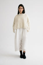 Load image into Gallery viewer, Agus Hand Knitted Wool Jumper, Ivory
