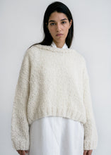 Load image into Gallery viewer, Agus Hand Knitted Wool Jumper, Ivory
