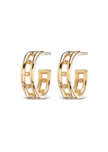 Load image into Gallery viewer, Clio Hoops, Gold
