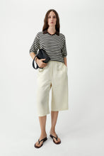 Load image into Gallery viewer, Organic Cotton V-Neck Polo, Stripe
