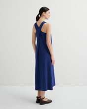 Load image into Gallery viewer, Cross Back Dress, Factory Blue
