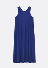 Load image into Gallery viewer, Cross Back Dress, Factory Blue

