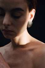 Load image into Gallery viewer, Nutshell Earrings, Silver

