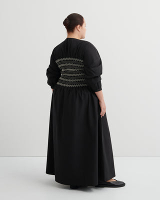 Etched Dress, Black