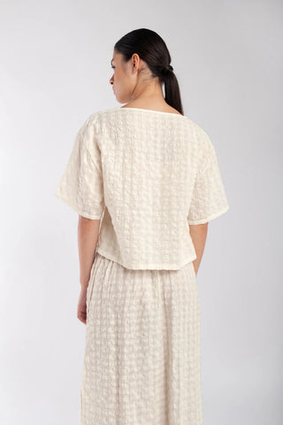 Georgia Tee, Cream