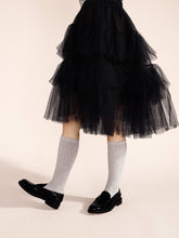 Load image into Gallery viewer, Long Reverse Cashmere Rib Knee Hi, Mist
