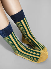 Load image into Gallery viewer, Shimmer Stripe Crew, Lemon
