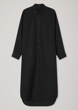 Load image into Gallery viewer, Judd Shirt Dress, Black
