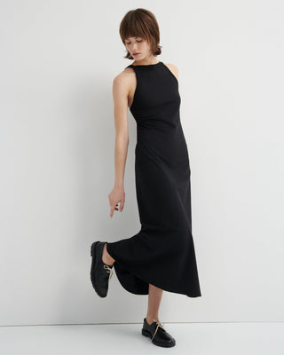 Low Back Dress, Black