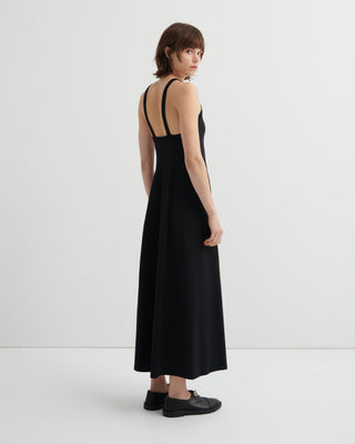 Low Back Dress, Black