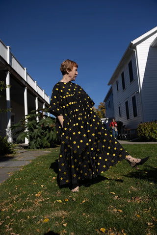 Arlecchino Jumpsuit, Bumblebee Dot
