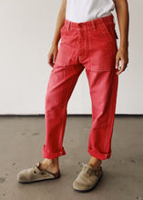 Load image into Gallery viewer, The Officer Pant, Faded Red
