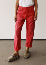 Load image into Gallery viewer, The Officer Pant, Faded Red
