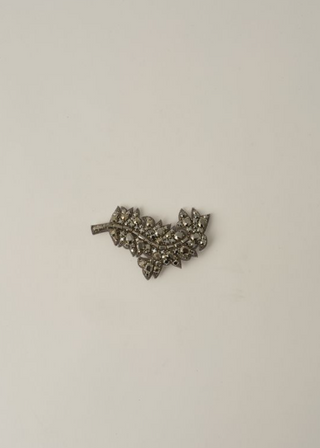 Plume Brooch, Black
