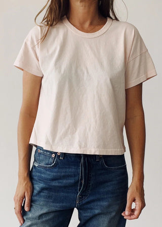 The Boxy Tee, Light Pink